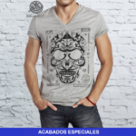 Calavera Gris Unisex